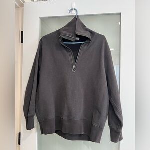 Thakoon Black half Zip sweatshirt